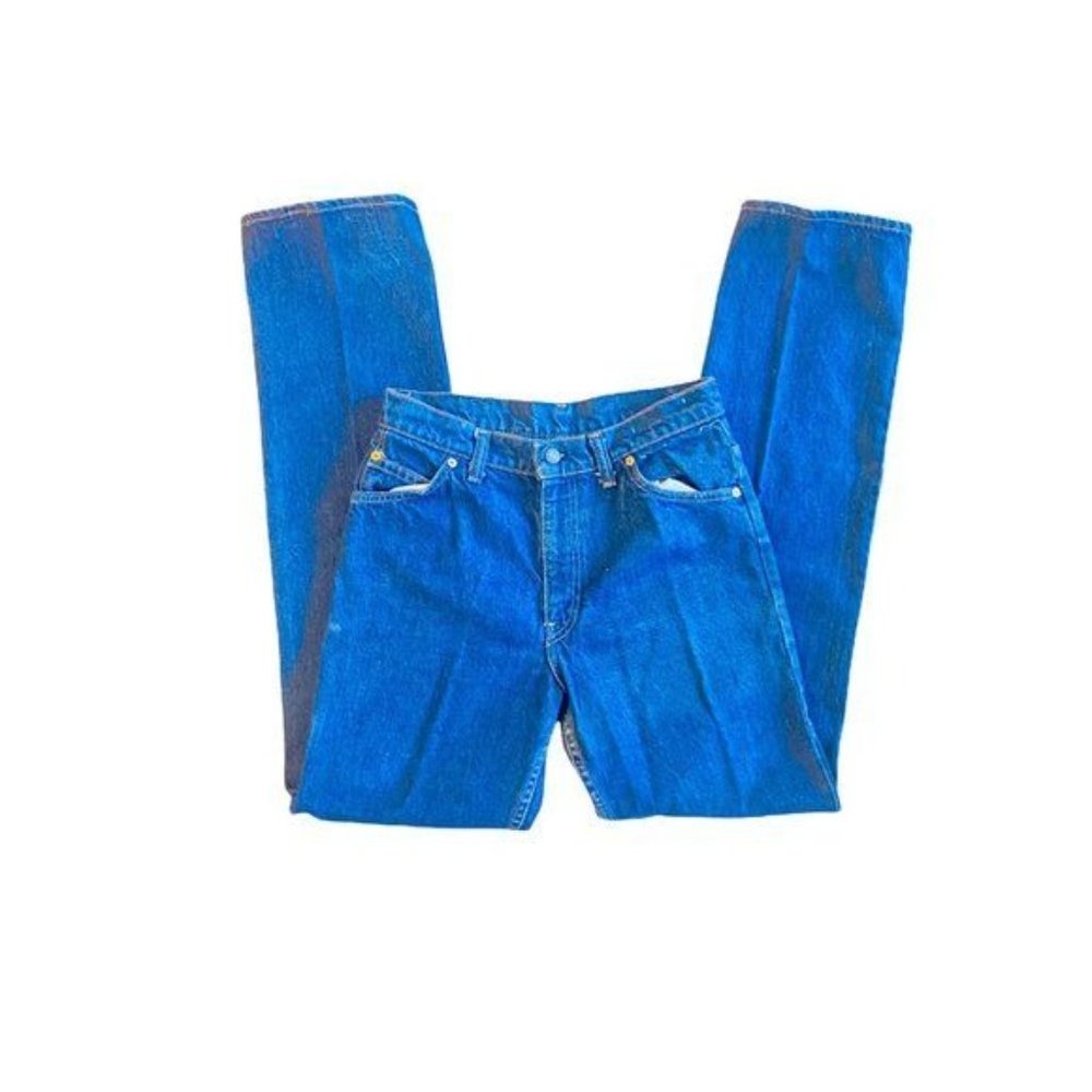 1970’s Levi’s Orange Tag Blue Jeans Womens 70s High Waist EUC Vintage RARE! - Picture 7 of 11